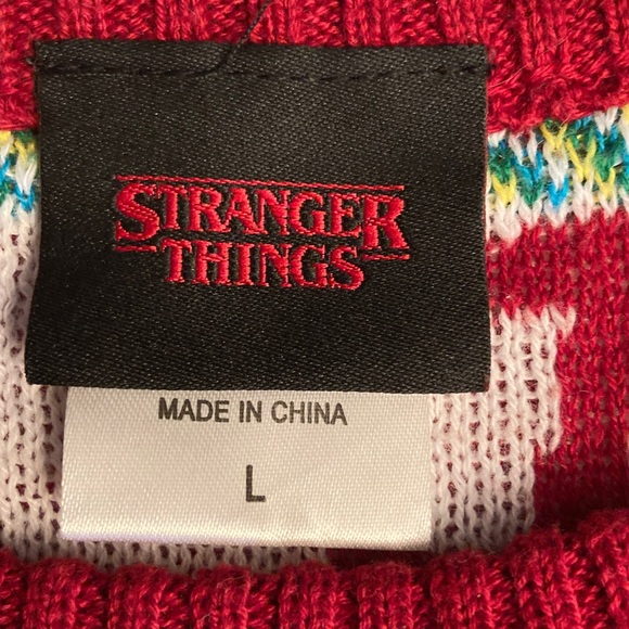 Stranger Things Light Up Crewneck Sweater - Picture 2 of 6